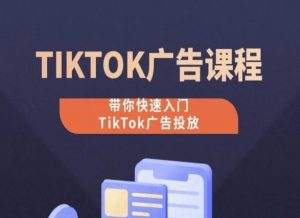 TikTok广告投放课程,从0-1实操课,带你快速入门TikTok广告投放-晟哥学社资源库