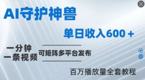 制作各省守护神，100多W播放量的视频只需要1分钟就能完成【揭秘】-晟哥学社资源库