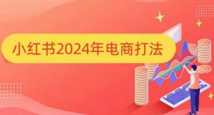 小红书2024年电商打法，手把手教你如何打爆小红书店铺-晟哥学社资源库